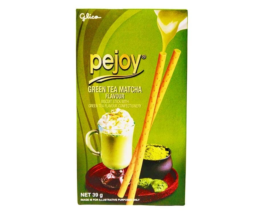 Glico Pejoy Green Tea Matcha Flavour 39g