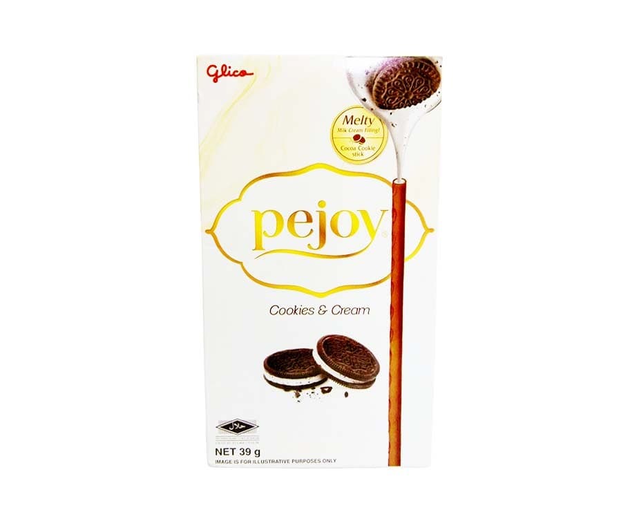 Glico Pejoy Cookies & Cream Cocoa Cookie Stick 39g