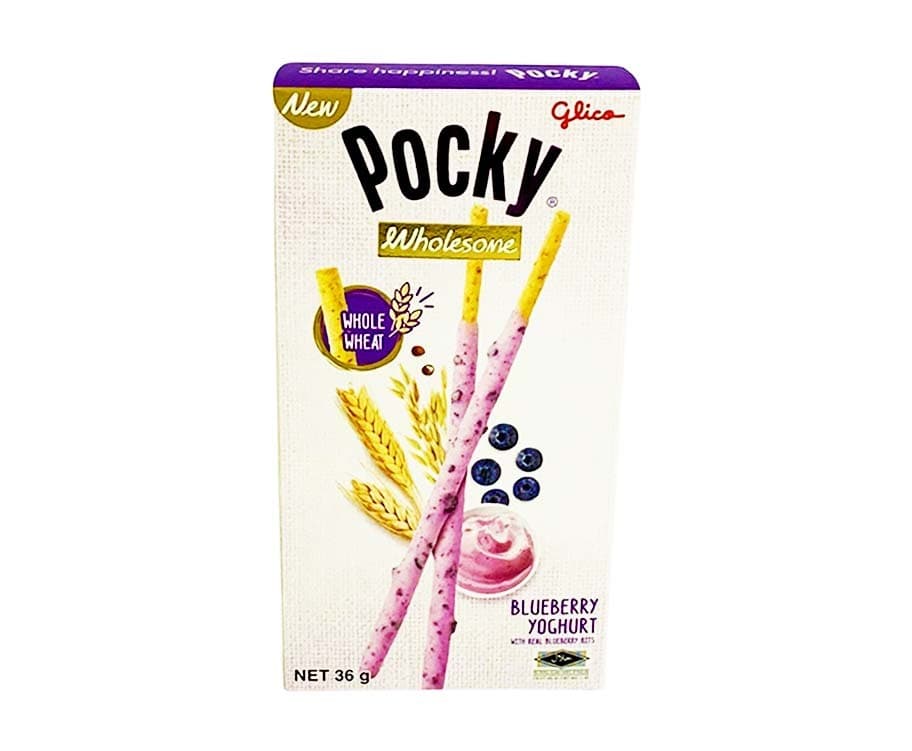 Glico Pocky Wholesome Blueberry Yoghurt 36g