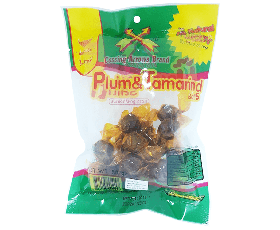 Crossing Arrows Brand Plum & Tamarind Balls 80g