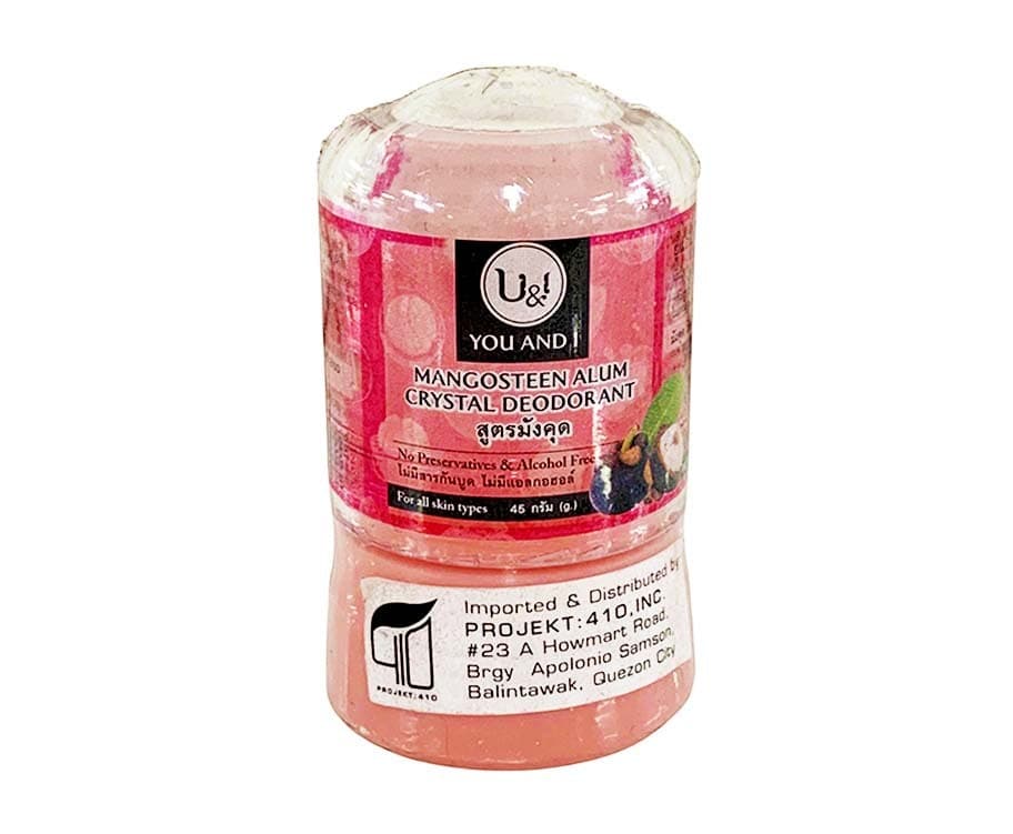U&I You & I Mangosteen Alum Crystal Deodorant 45g