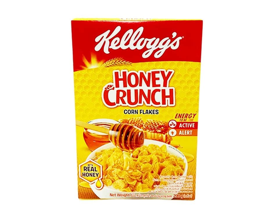 Kellogg's Honey Crunch Corn Flakes with Real Honey 200g