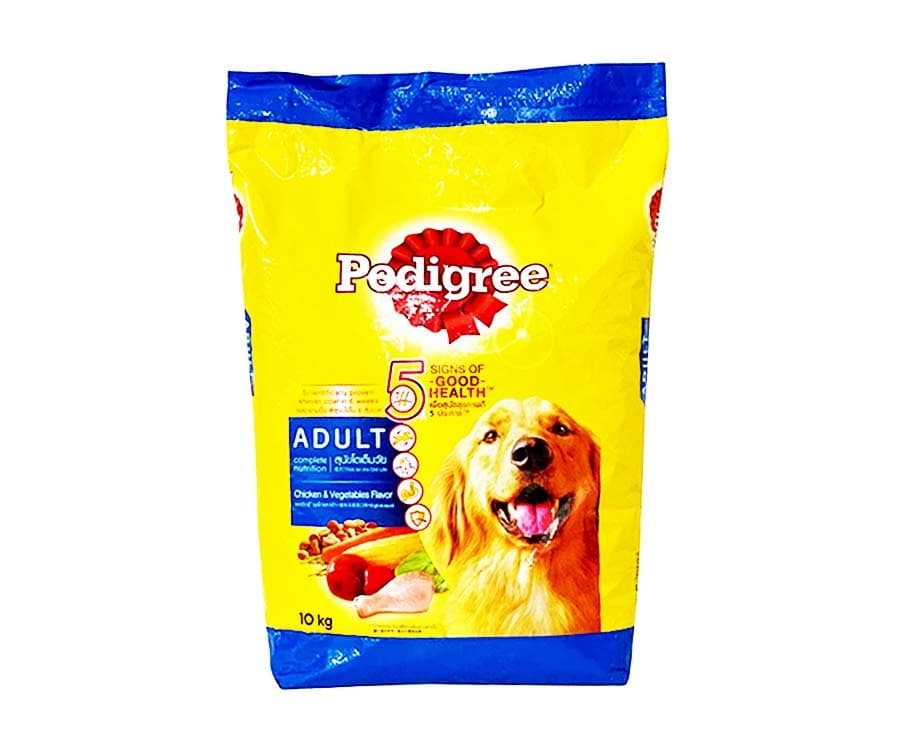 Pedigree Adult Chicken & Vegetables Flavor 10kg