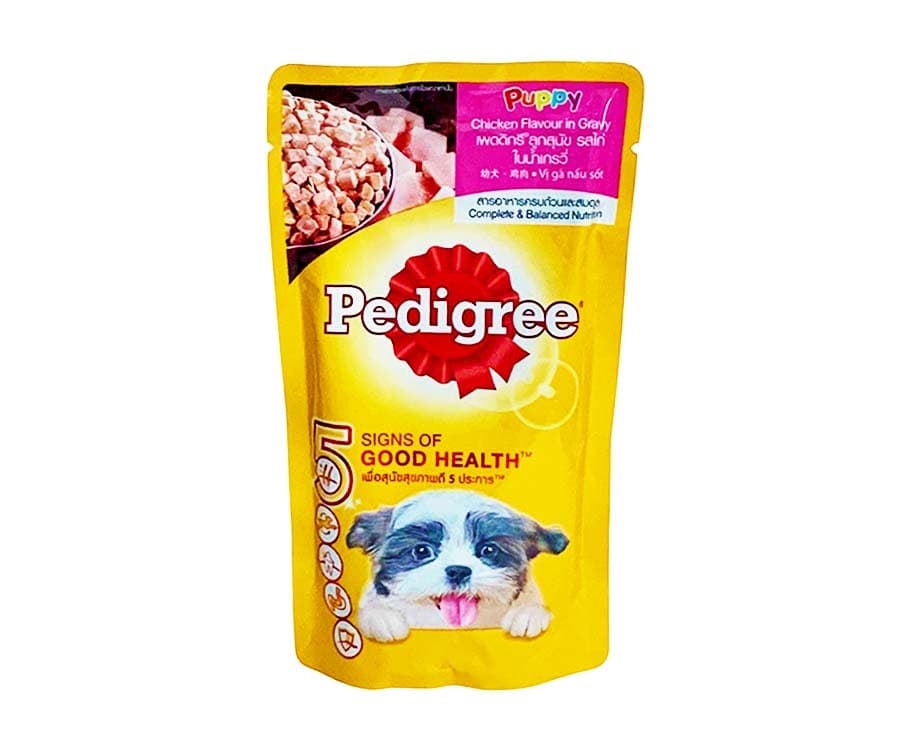 Pedigree Puppy Chicken Flavour in Gravy 130g