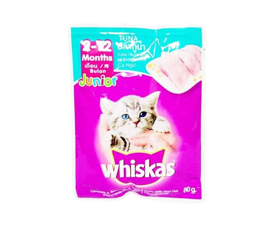 Whiskas Tuna Junior 2-12 Months 80g