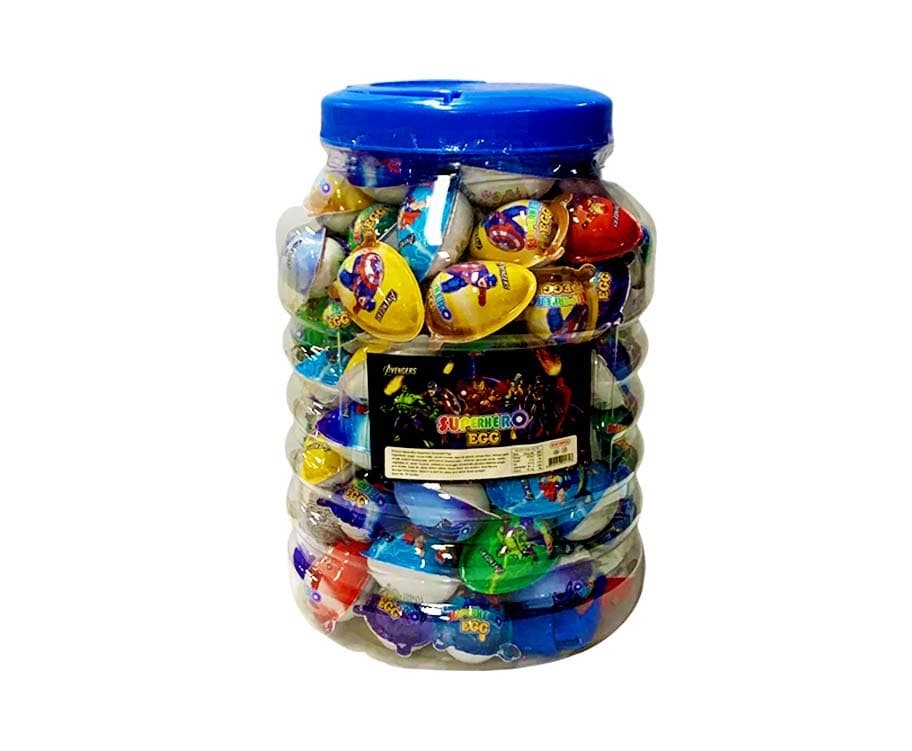 Superhero Mini Egg Water Tank (120 Packs x 8g)