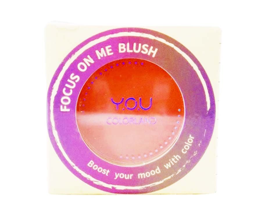 Y.O.U Colorland Focus on Me Blush Cream Orange 2.2g