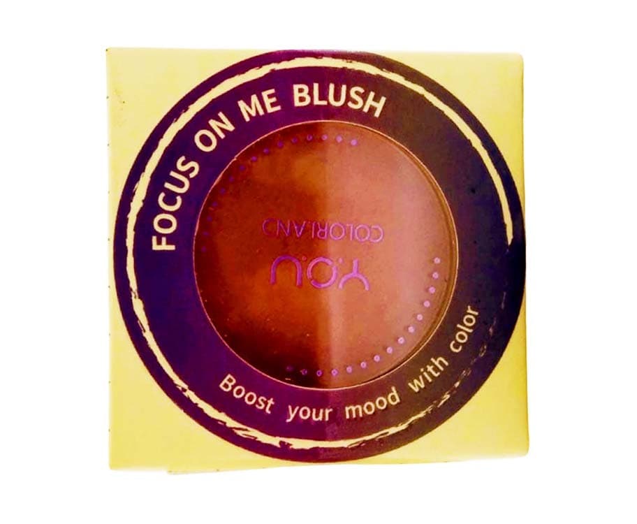Y.O.U Colorland Focus on Me Blush Smoky Rose 2.2g