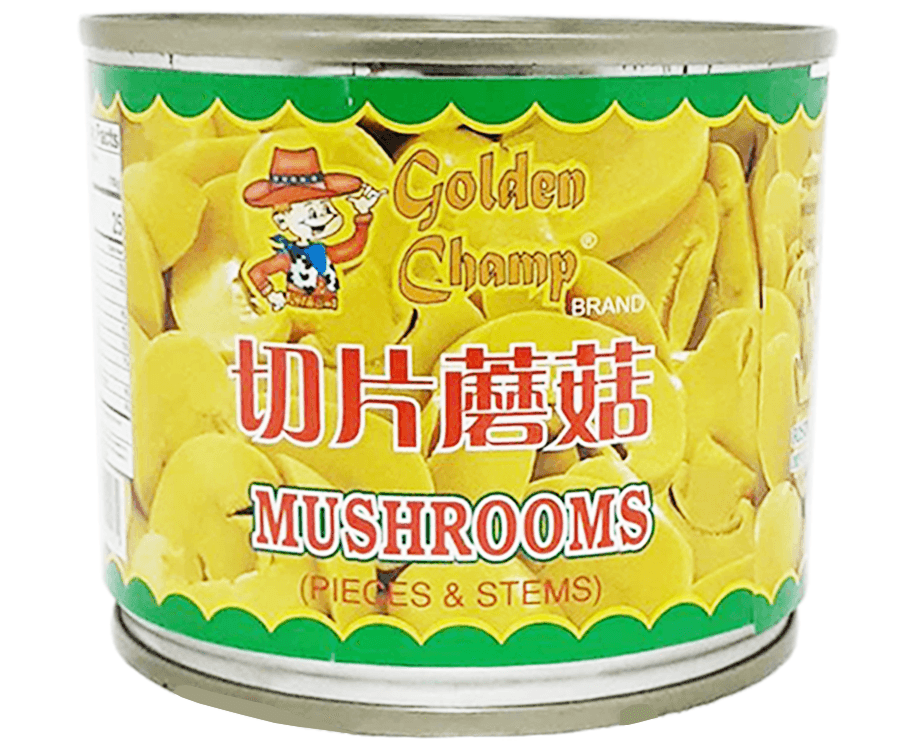 Golden Champ Mushrooms (Pieces & Stems) 198g