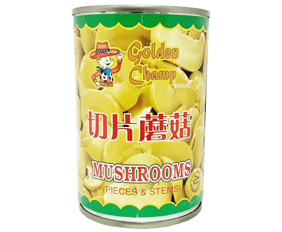 Golden Champ Mushrooms (Pieces & Stems) 284g