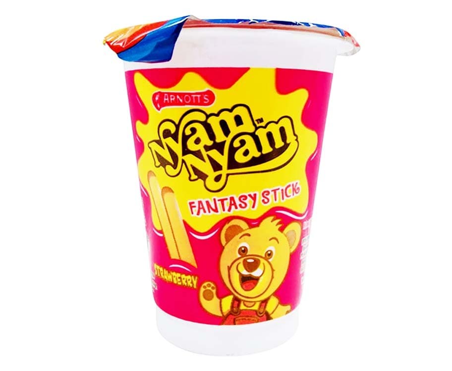 Arnott's Nyam Nyam Fantasy Stick Strawberry 25g