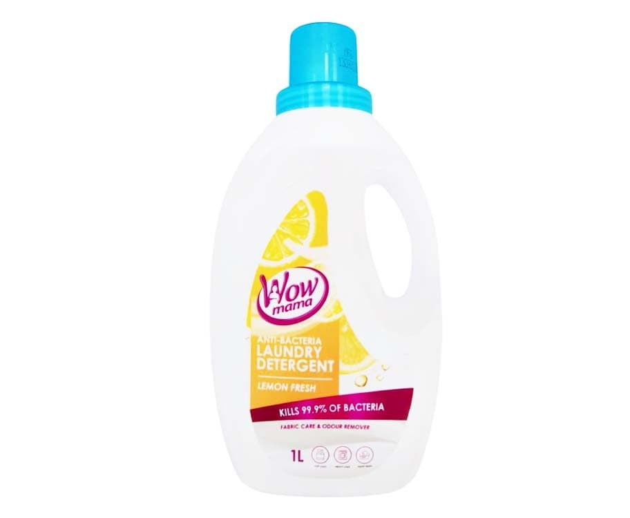 Wow Mama Anti-Bacteria Laundry Detergent Lemon Fresh 1L