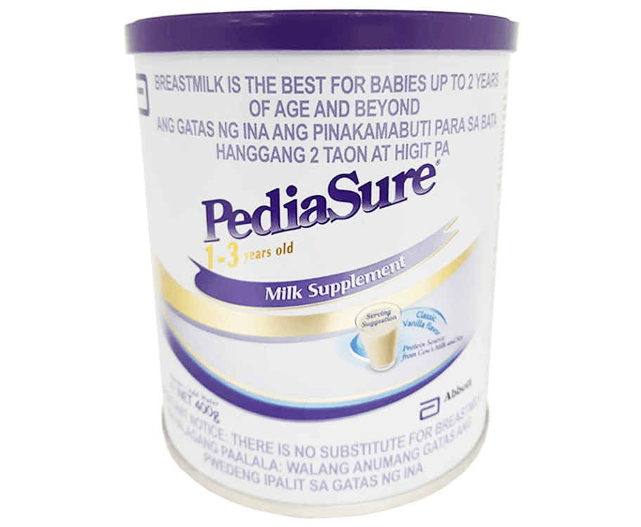 Abbott PediaSure Milk Supplement 1-3 Years Old Classic Vanilla Flavor 400g