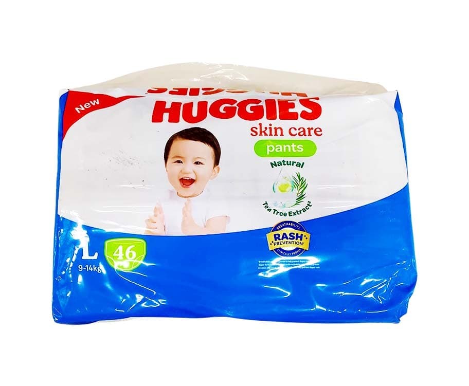 Huggies Skin Care Pants L 9-14kg 46 Pieces
