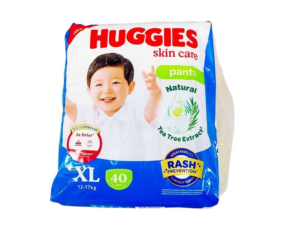 Huggies Skin Care Pants XL 12-17kg 40 Pieces