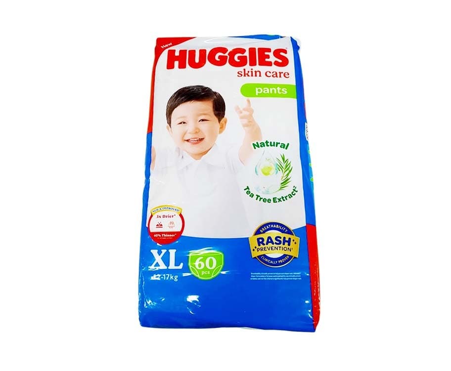 Huggies Skin Care Pants XL 12-17kg 60 Pieces
