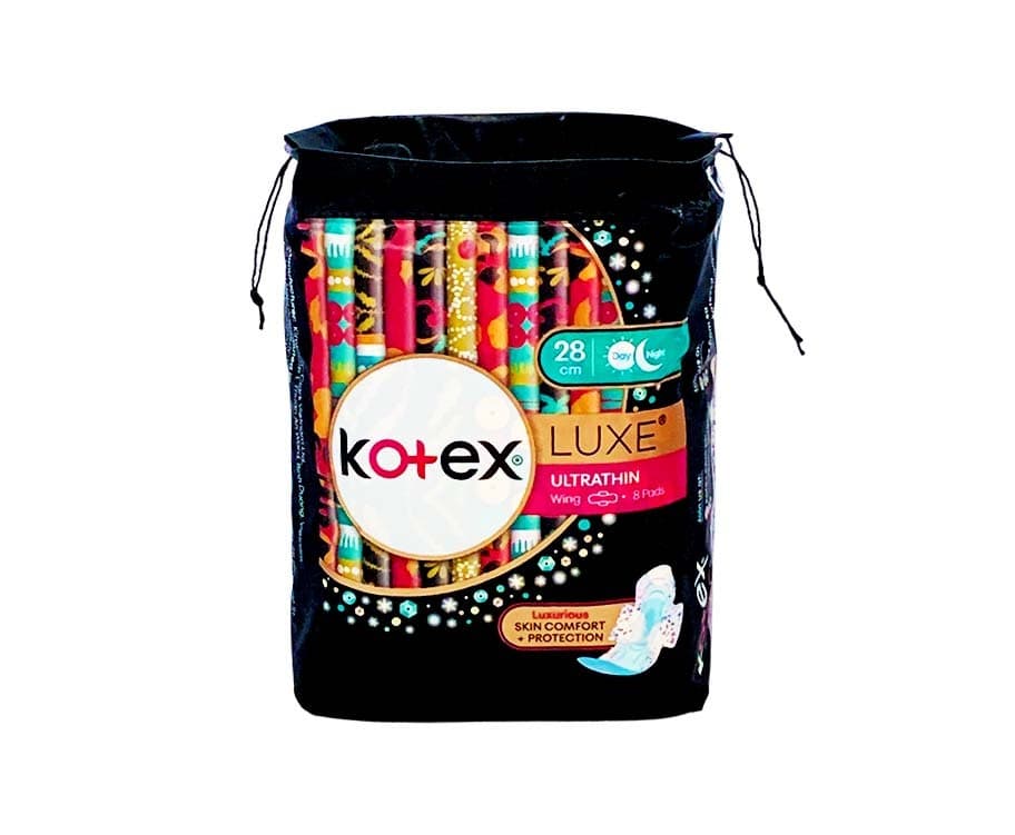 Kotex Luxe Ultrathin Wing Day & Night 28cm 8 Pads