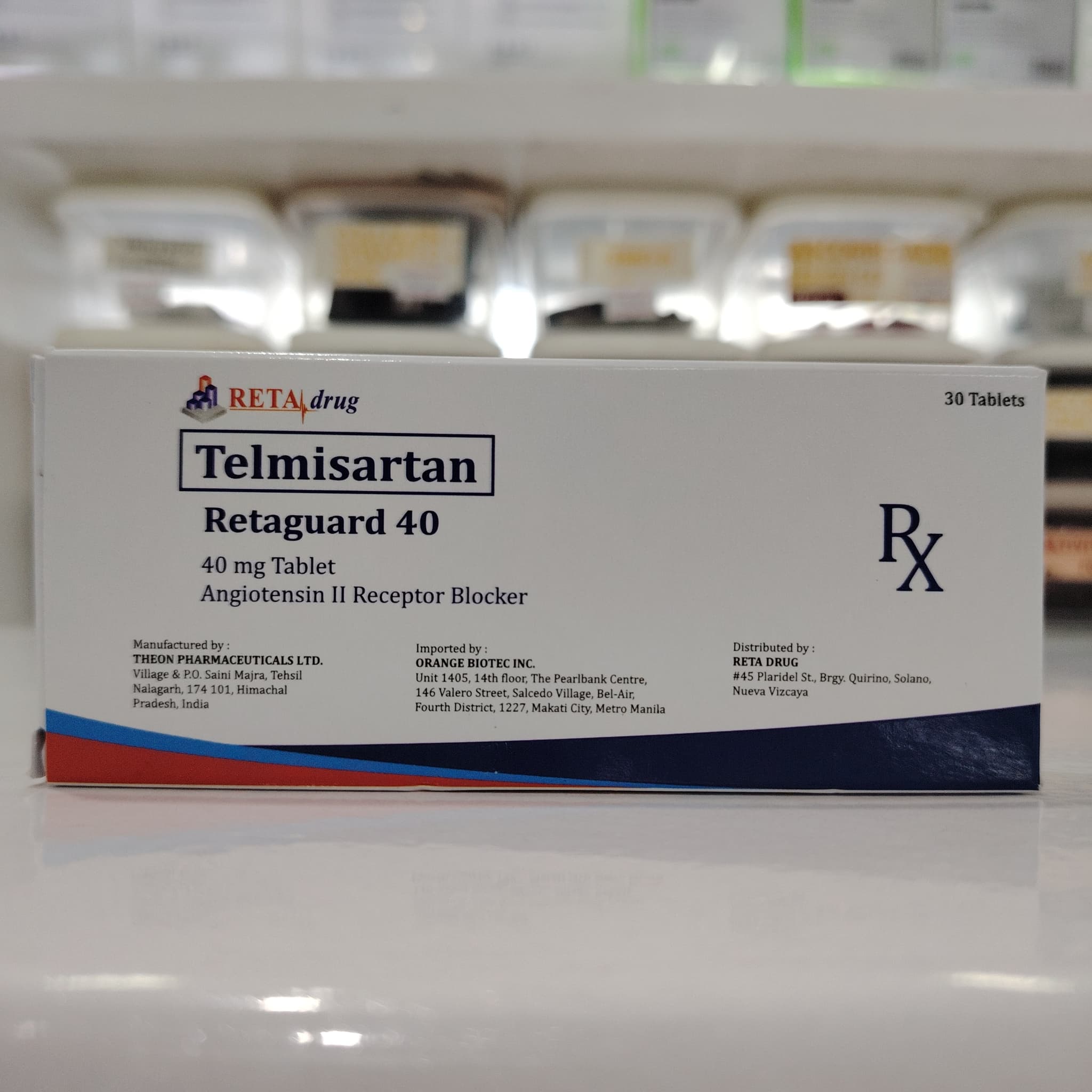 Telmisartan RETAGUARD 40mg