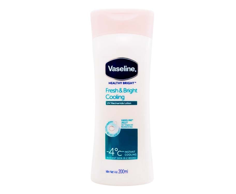 Vaseline Healthy Bright Fresh & Bright Cooling Fair UV Niacinamide Lotion Vaseline Jelly 200mL
