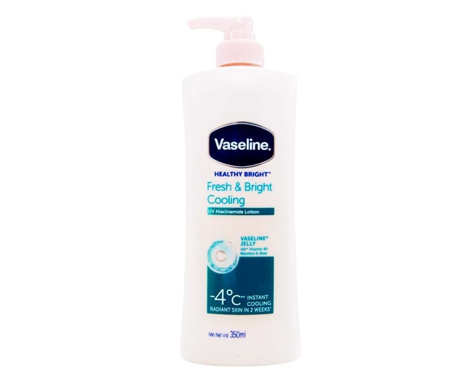 Vaseline Healthy Bright Fresh & Bright Cooling Fair UV Niacinamide Lotion Vaseline Jelly 350mL