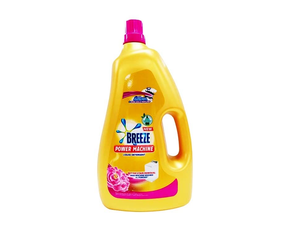 Breeze Power Machine Liquid Detergent Rose Gold Perfume 2.9L