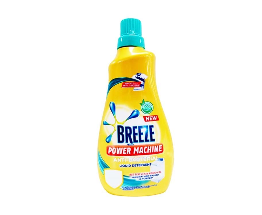 Breeze Power Machine Anti-Bacterial Liquid Detergent 980mL