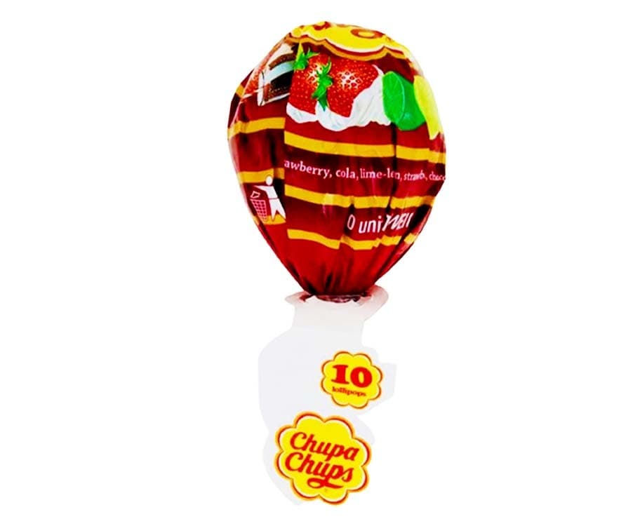 Chupa Chups Mega Lollipop 10 Lollipops 110g