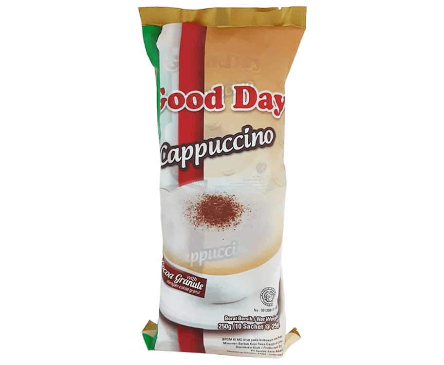 Good Day Cappuccino With Cocoa Granule (10 Packs x 25g) 250g