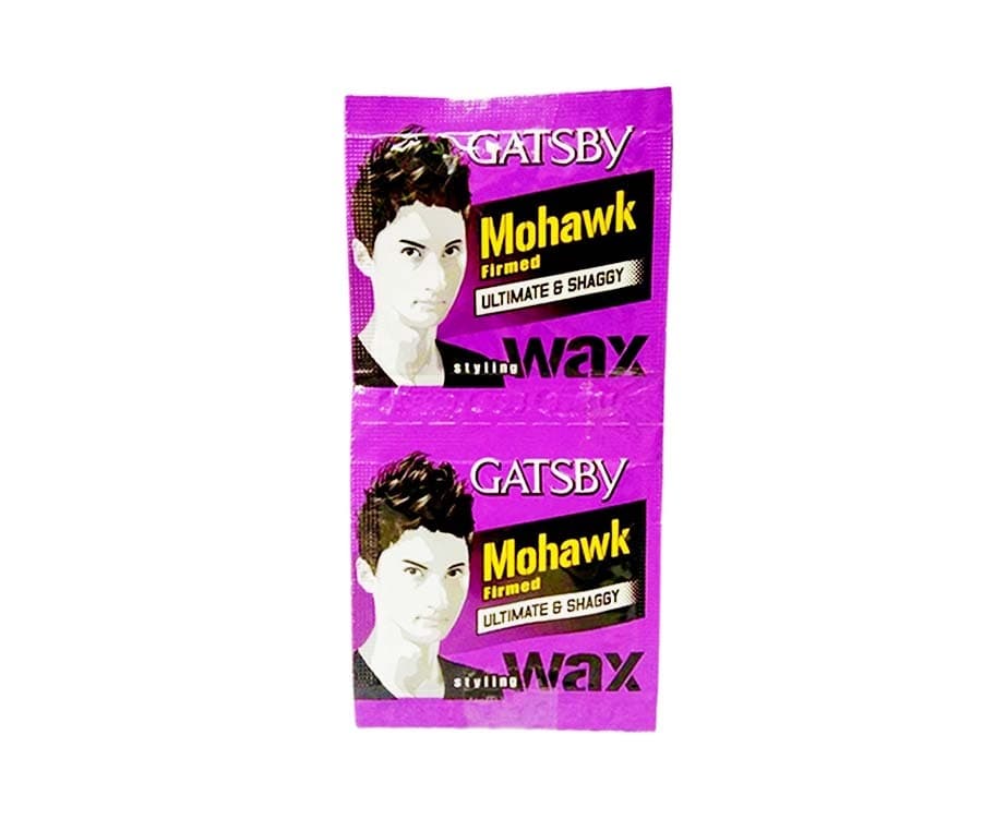Gatsby Mohawk Firmed Ultimate & Shaggy Styling Wax (3 Packs x 3g)
