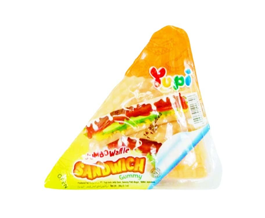 Yupi Jumbo Waffle Sandwich Gummy 88g
