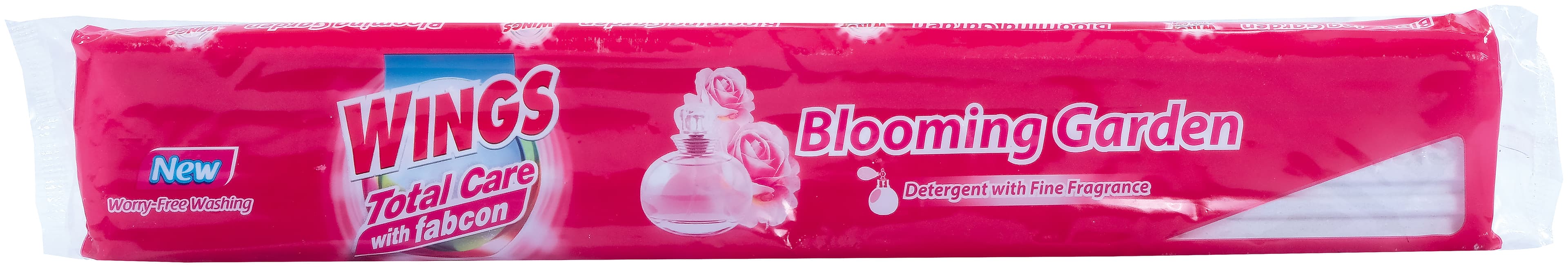 Wings Bar Total Care with Fabcon Blooming Garden 390g