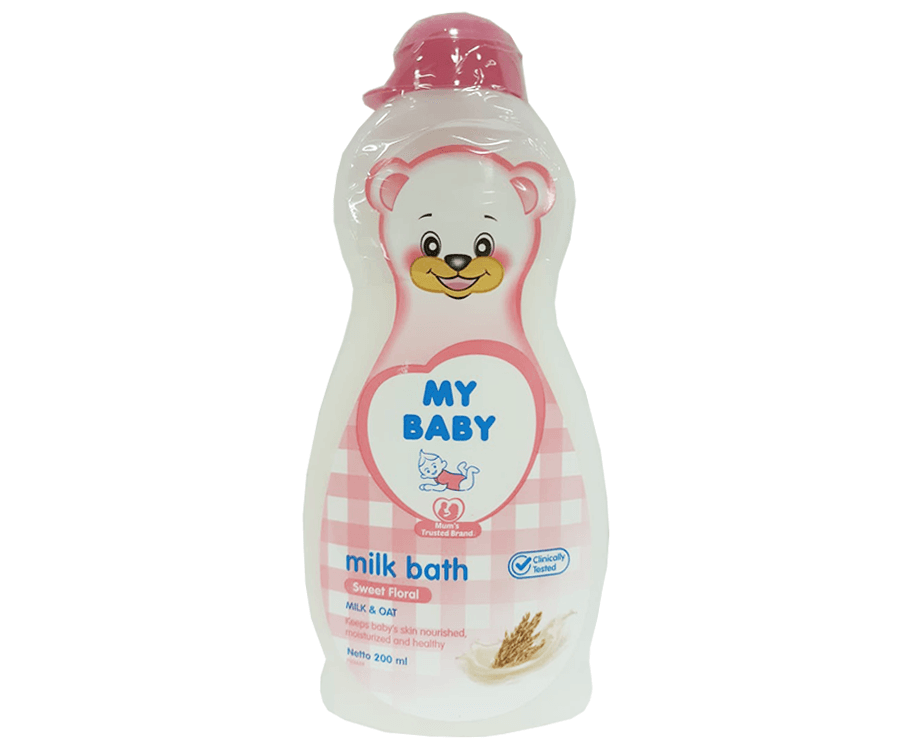 My Baby Milk Bath Sweet Floral Milk & Oat 200mL