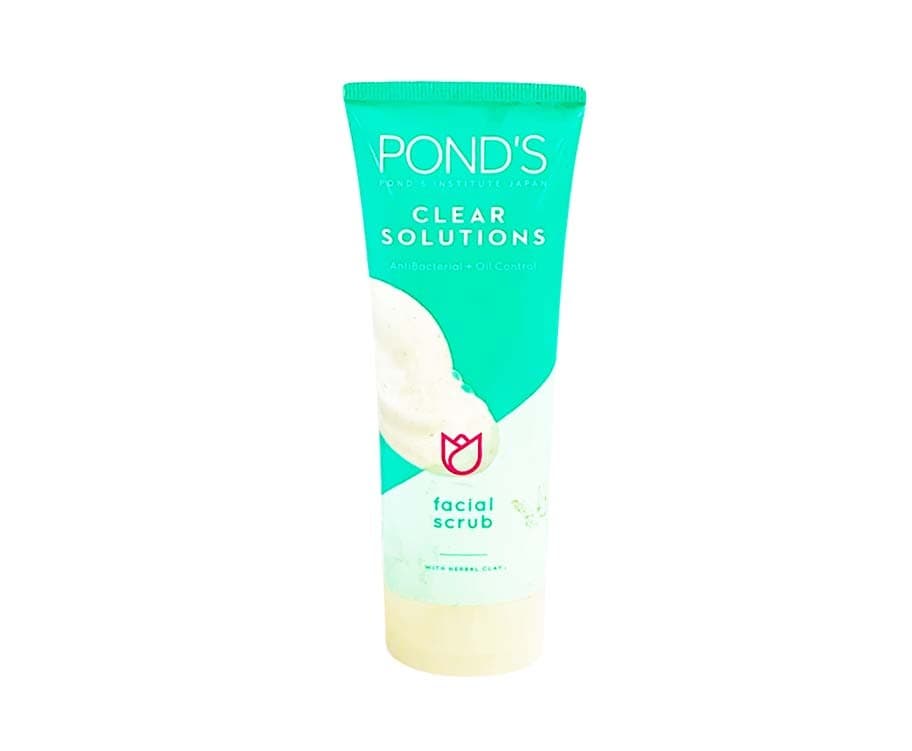 Pond's Clear Solutions Anti-Bacterial Oil Control Facial Scrub 100g