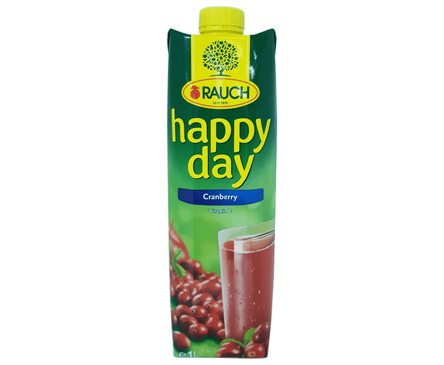 Rauch Happy Day Cranberry 1L