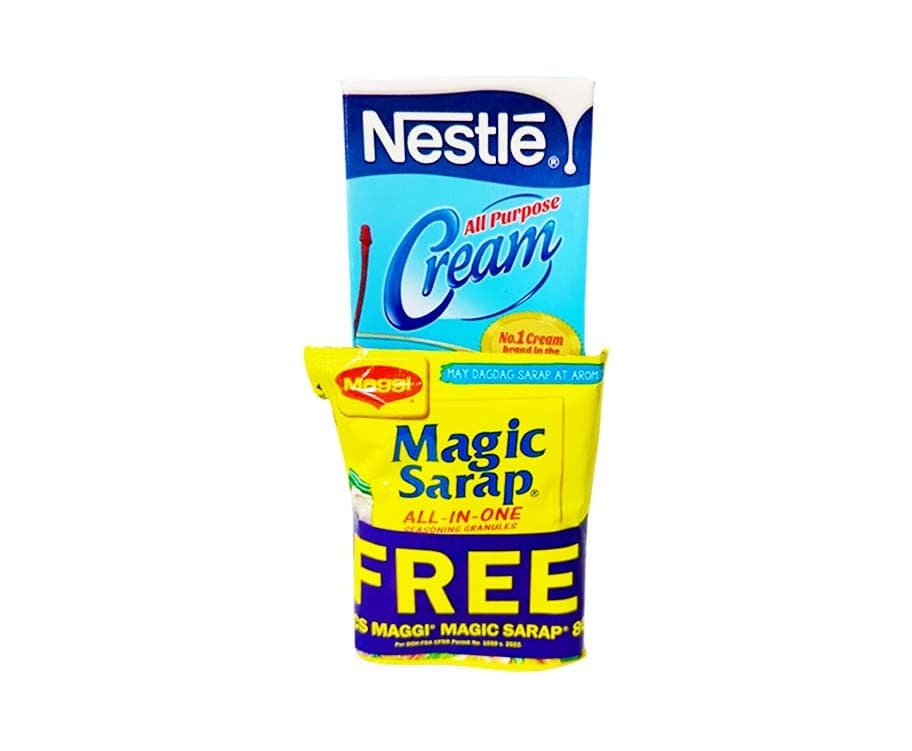 Nestlé All Purpose Cream 250mL + Free Maggi Magic Sarap 8g