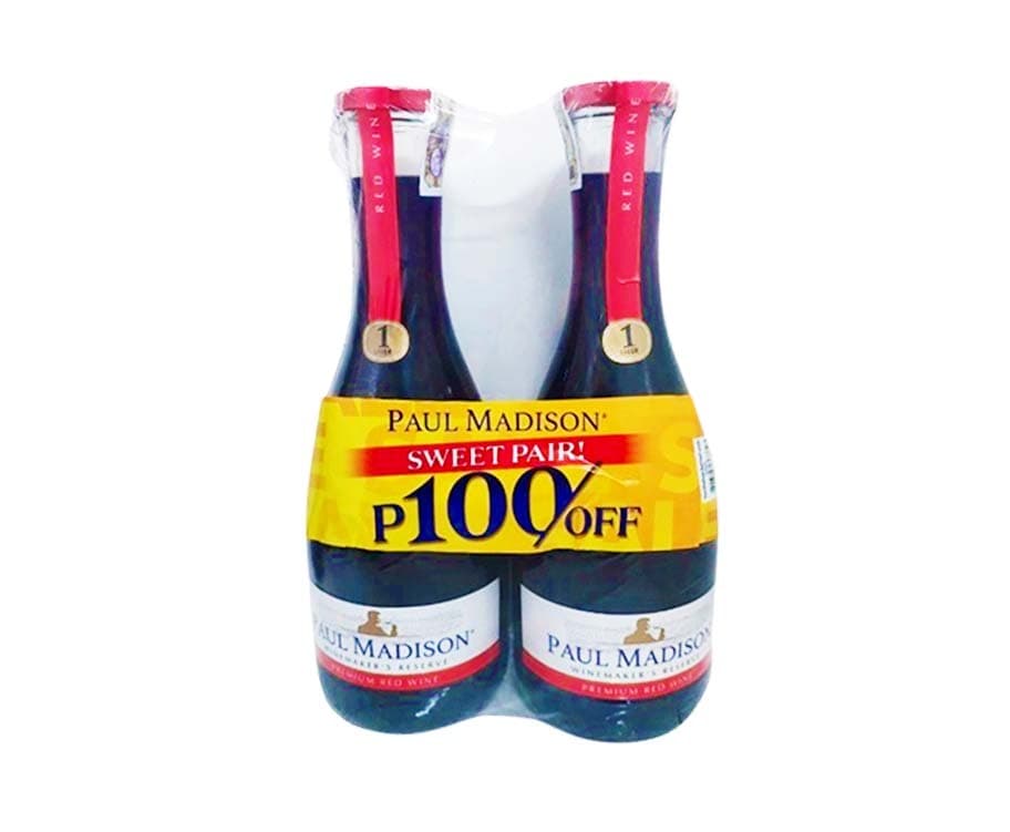 Paul Madison Winemaker's Reserve Premium Red Wine (2 Packs x 750mL)