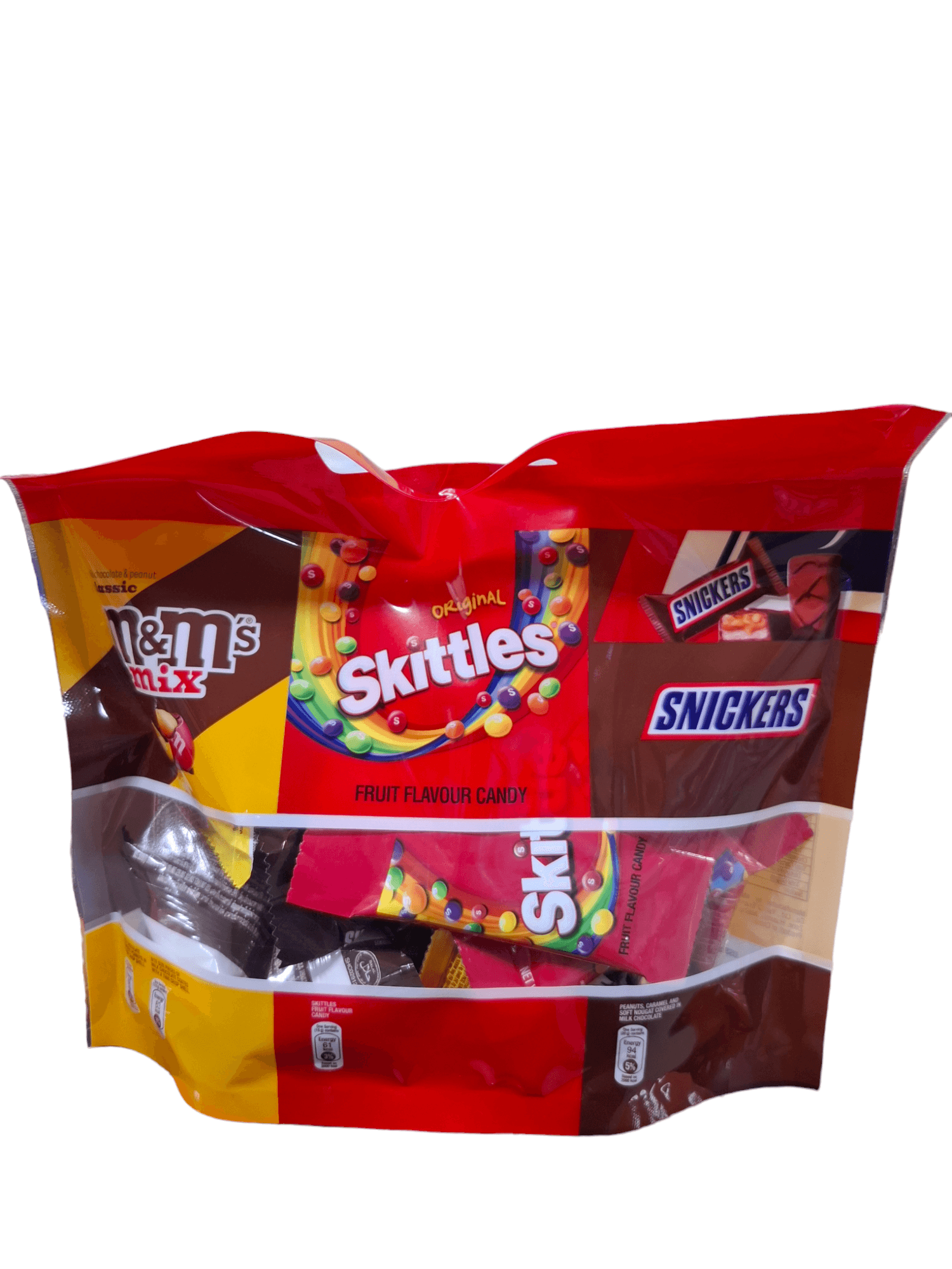 VARIETY PACK M&M's Classic, SKITTLES Original & Snickers Classic 186g