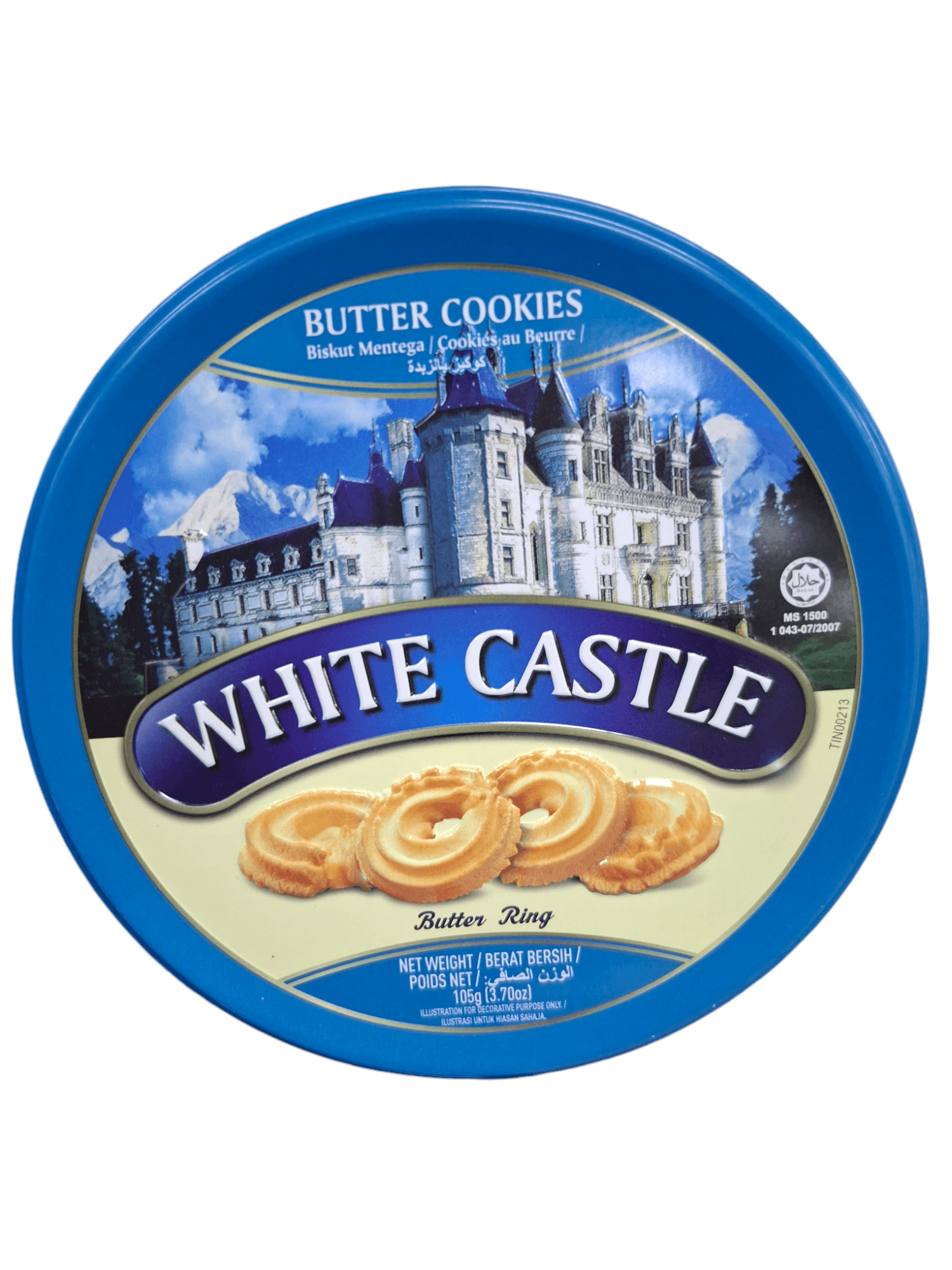 White Castle Butter Cookies Traditional Recipe 3.70oz (105g)