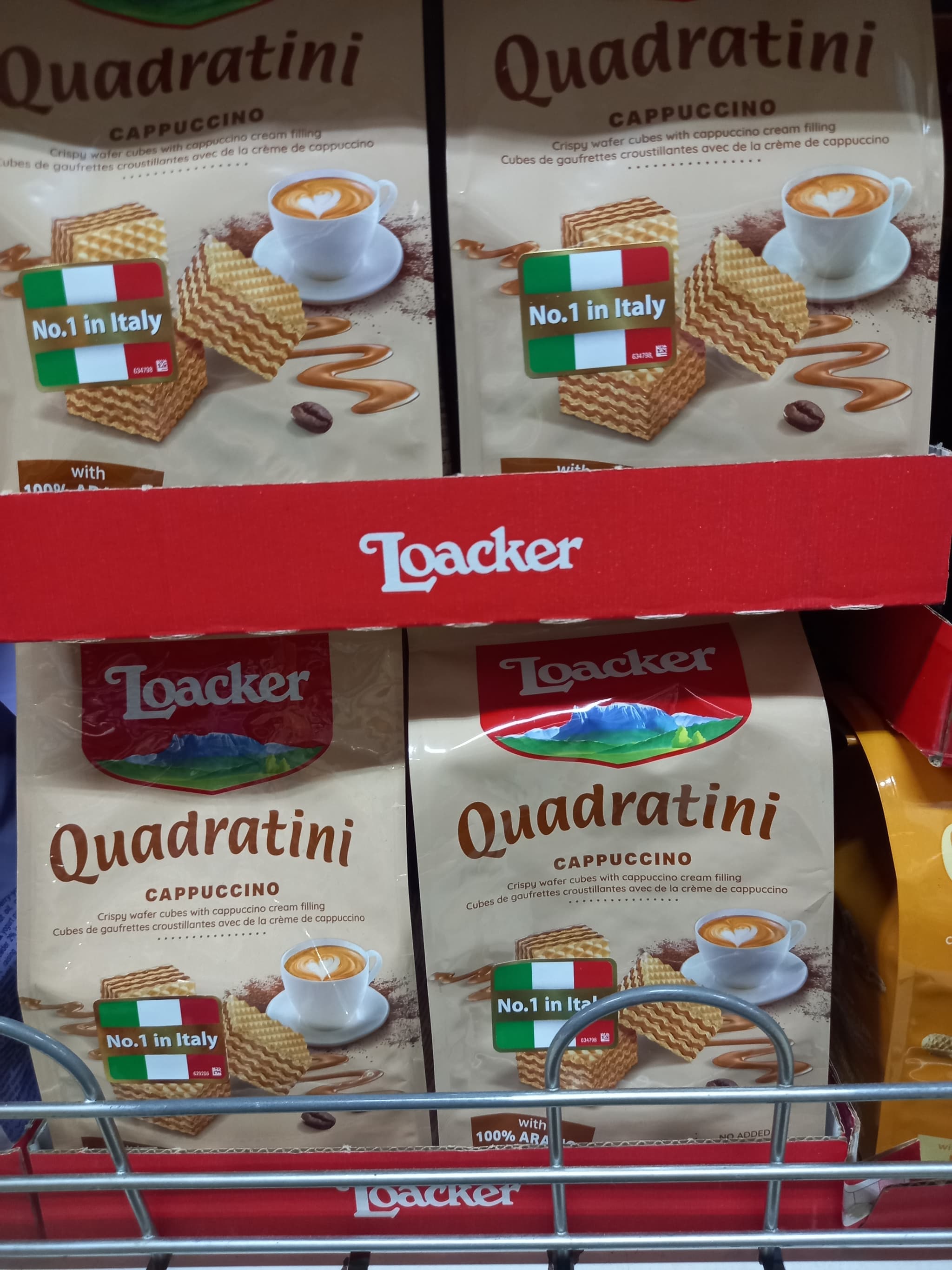 Loacker Quadratini Cappuccino 110g