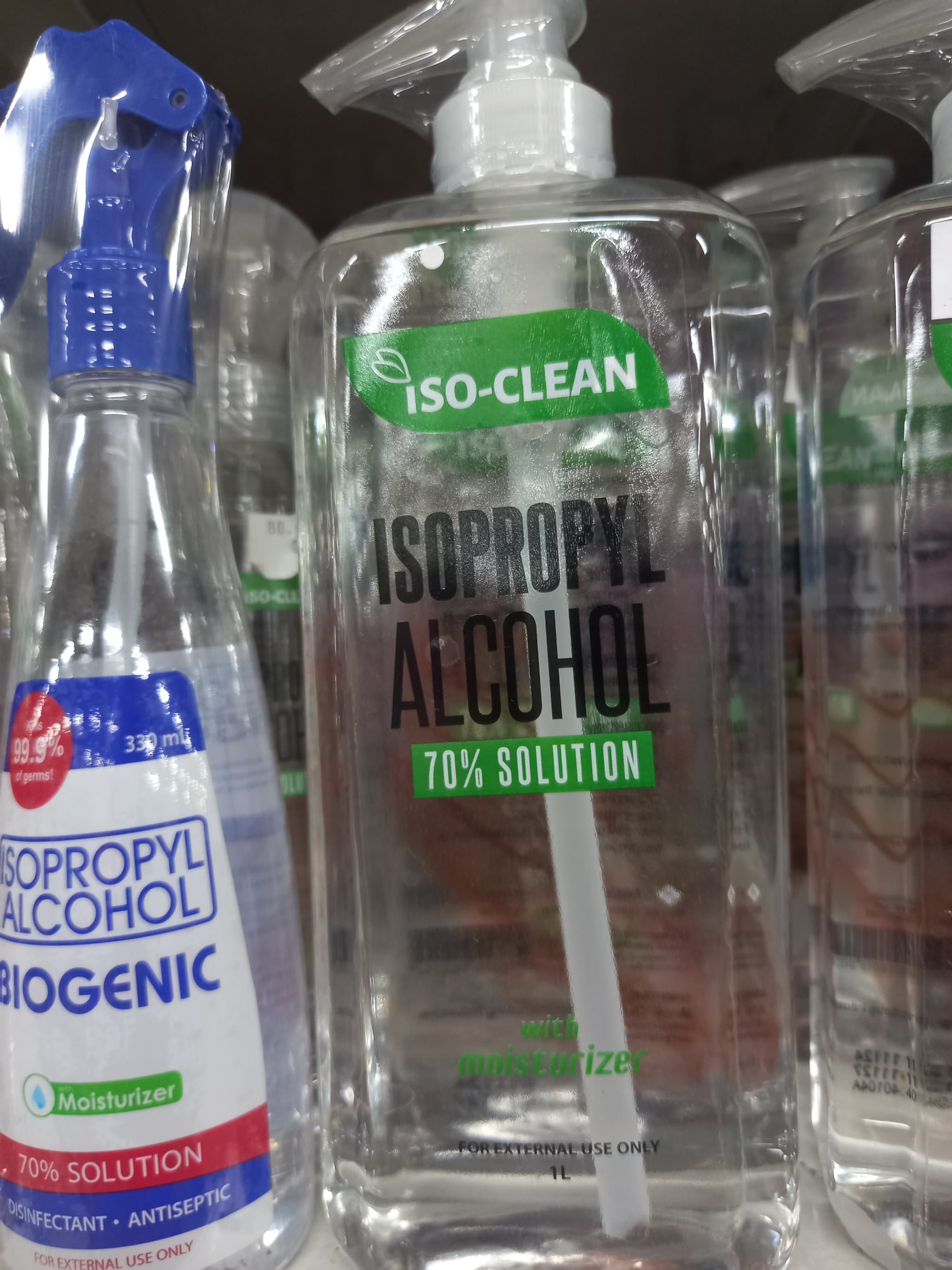 Iso-clean isopropyl alcohol 70% 1L
