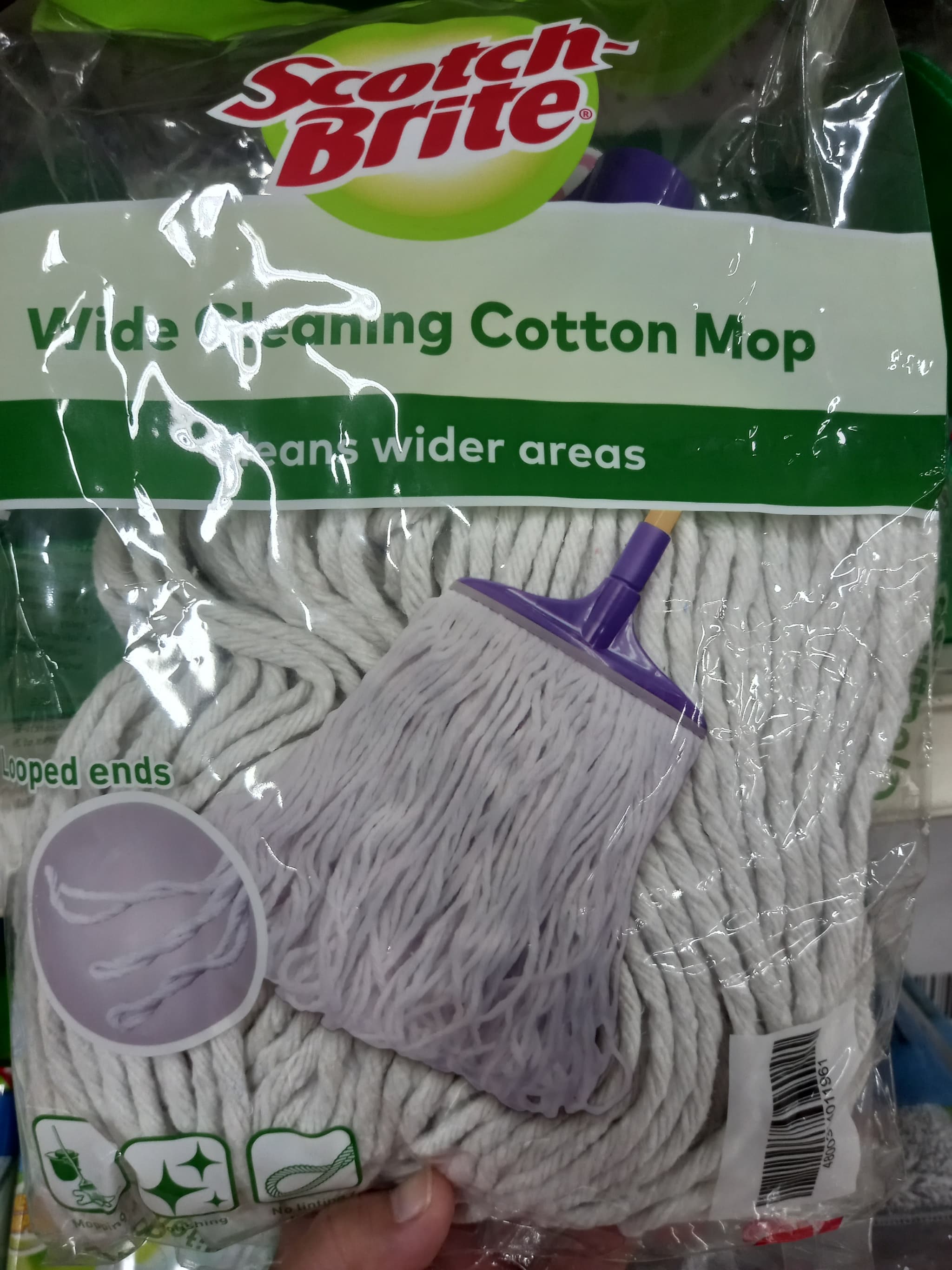 Scotch-brite wide cleaning mop refill