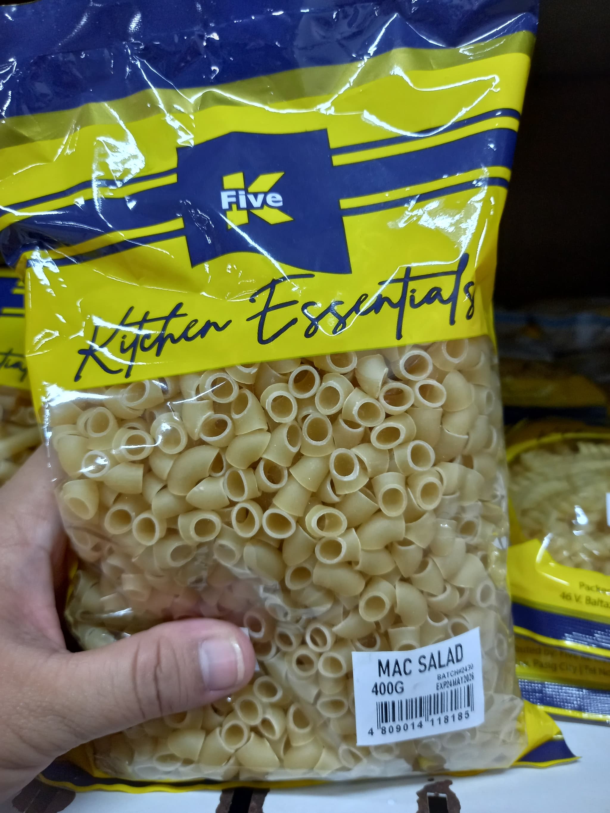 K five kitchen essentials macaroni salad 400g