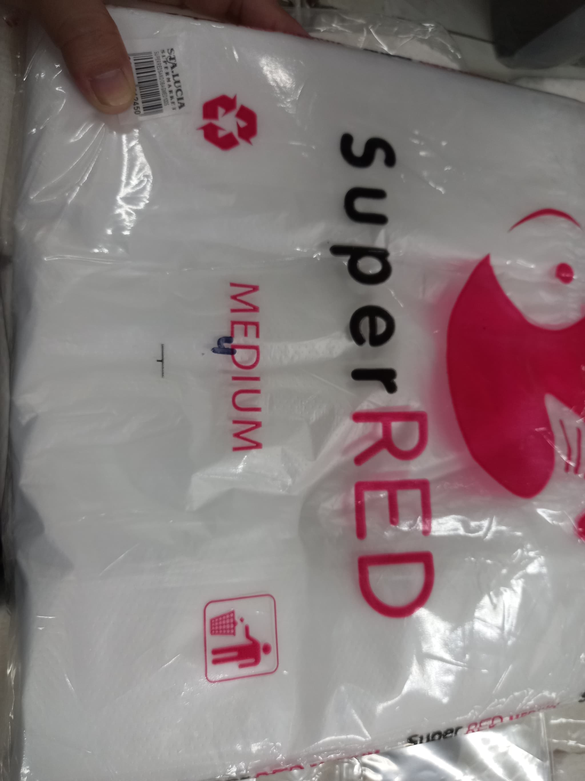 Super red sando bag medium