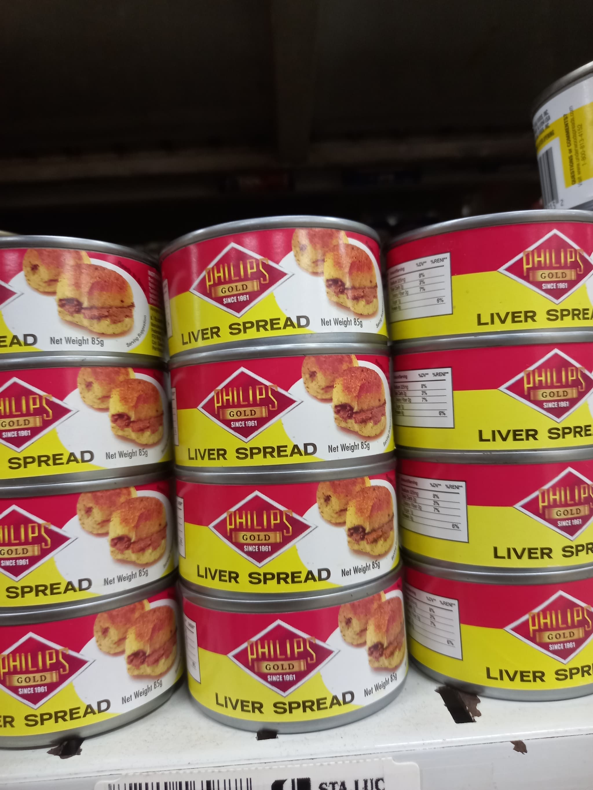 Philips gold liver spread 85g