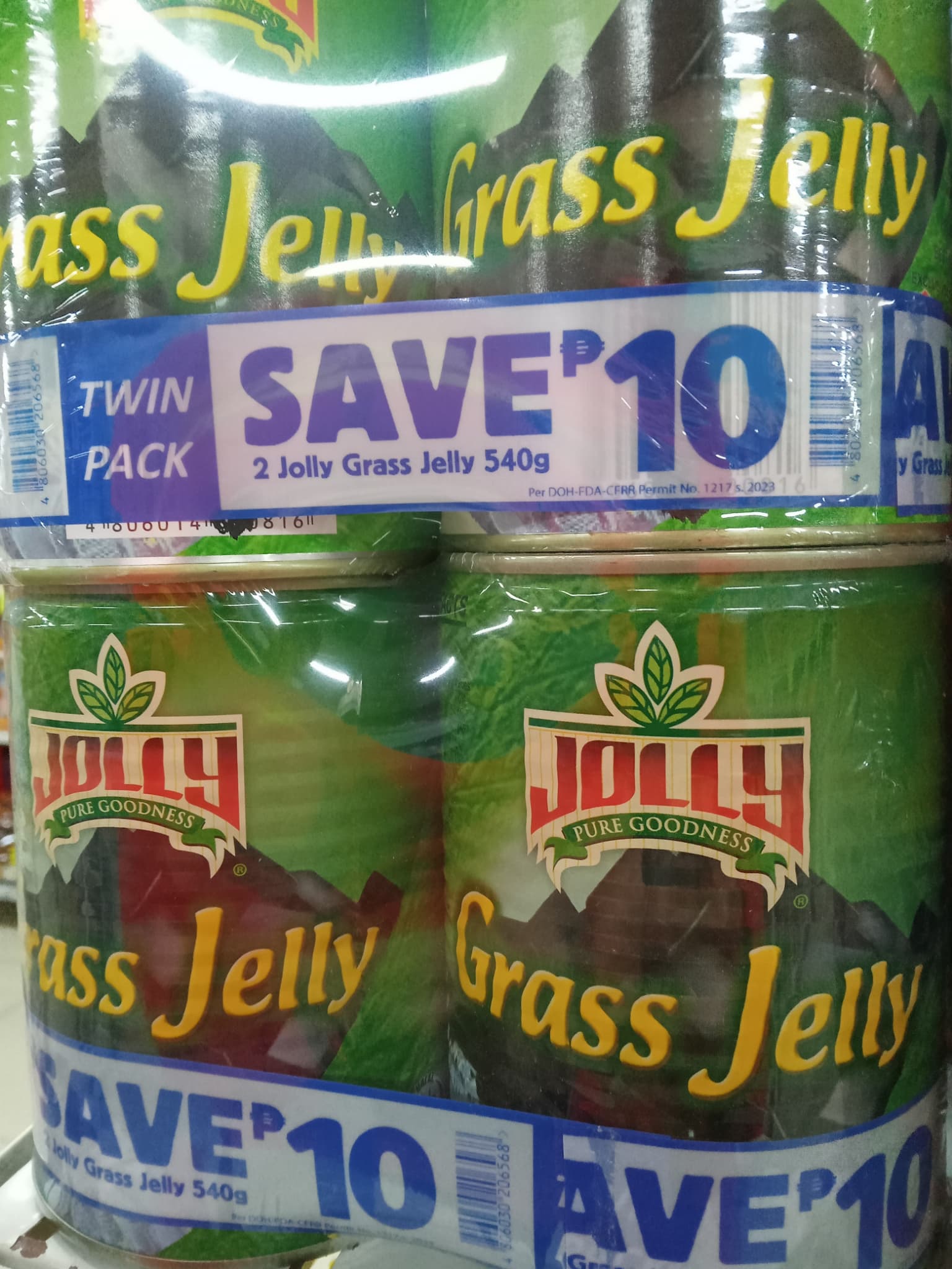 JOLLY GRASS JELLY 540G2S SAVEP10.00