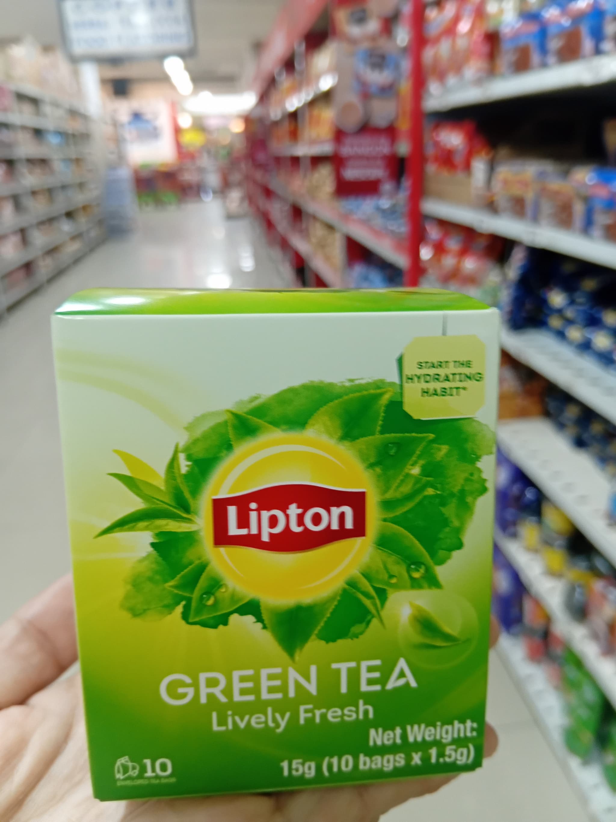 Lipton Green Tea 1.5gx10s