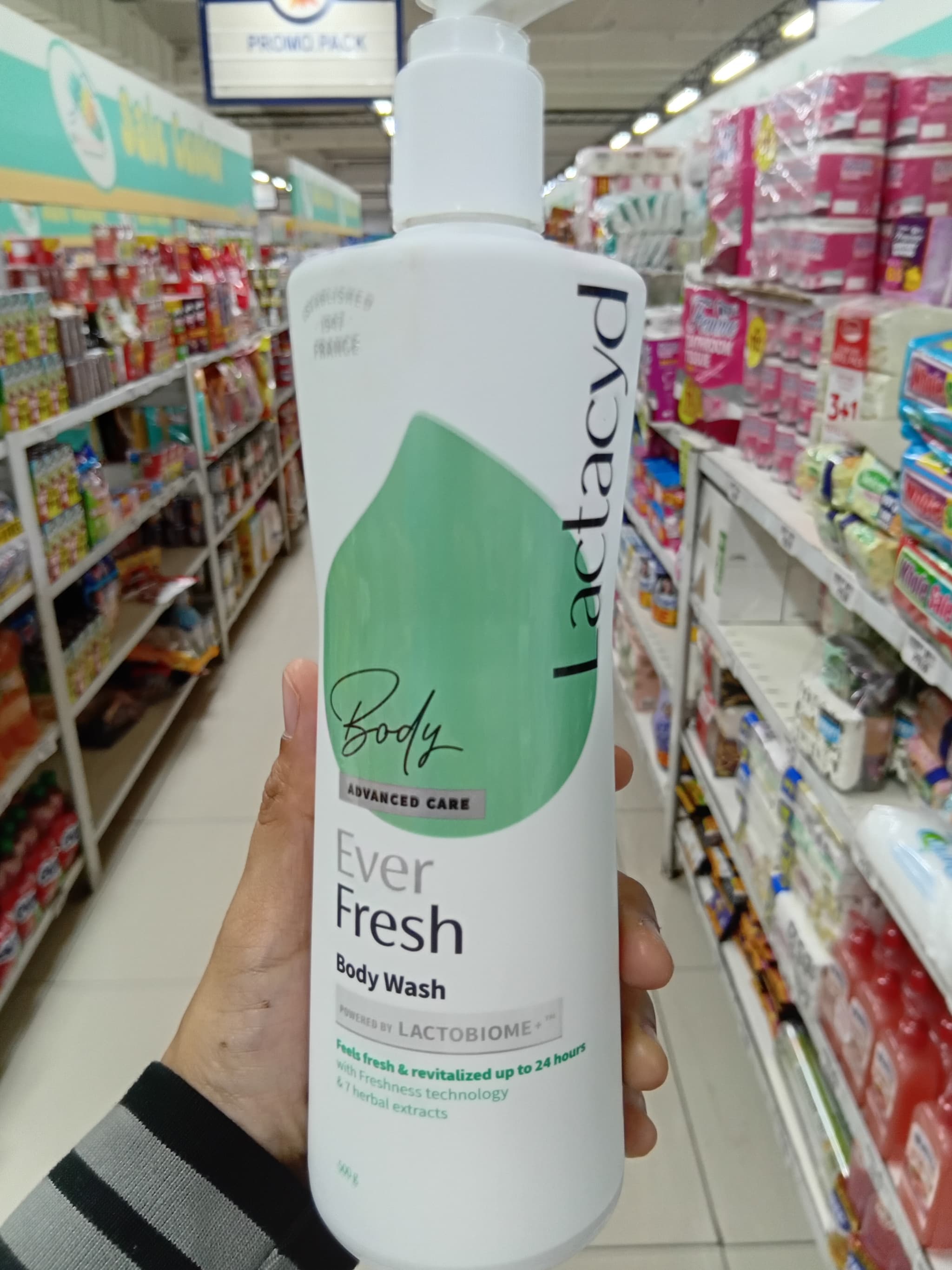 Lactacyd Body Advance Care - Ever Fresh Body wash 500g