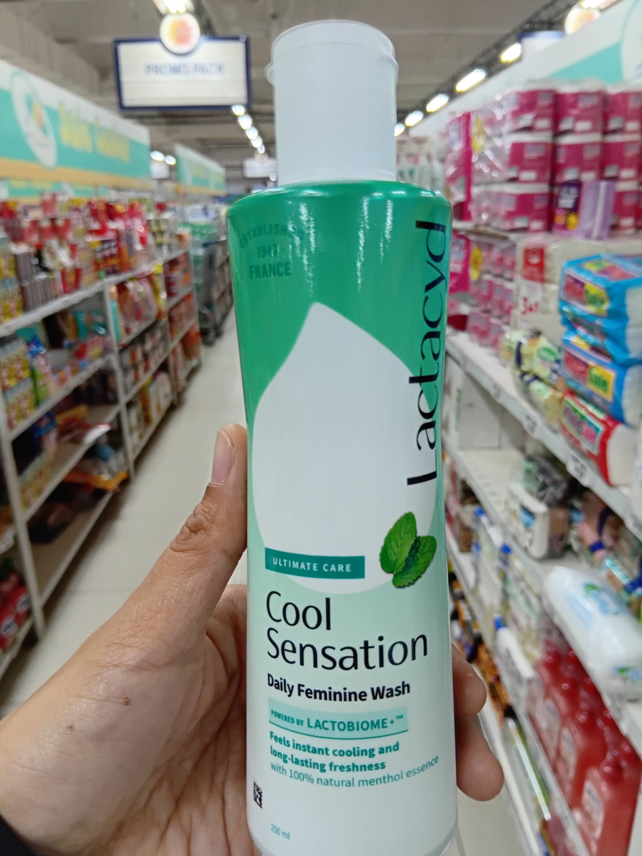 Lactacy Cool Sensation Daily Feminine Wash 250ml