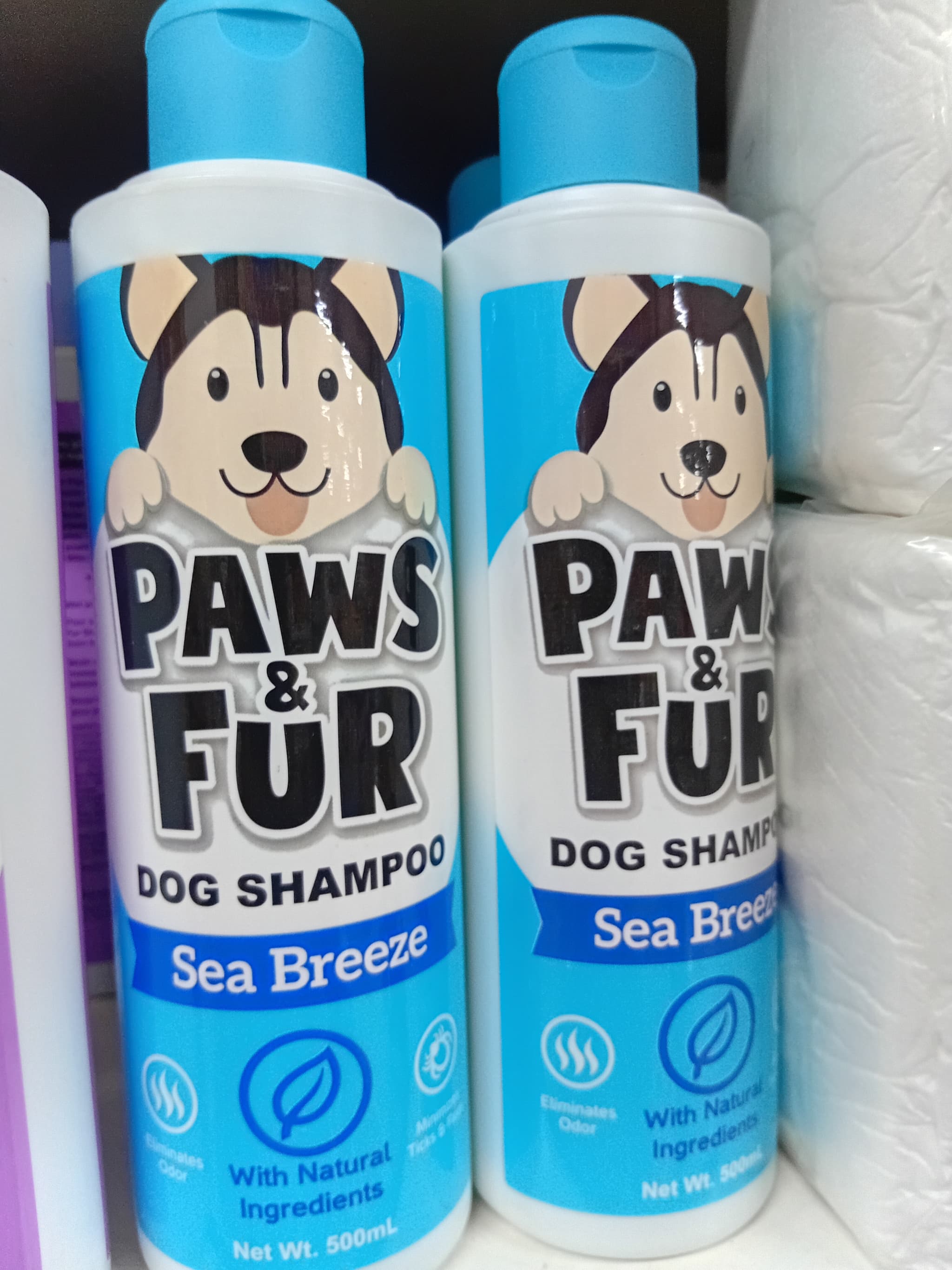 Paws & Fur Dog Shampoo Sea Breeze 500ml