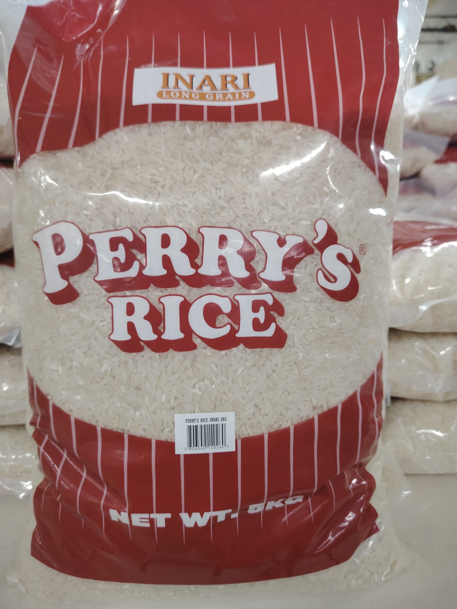 INARI long grain Perry's Rice 5kg